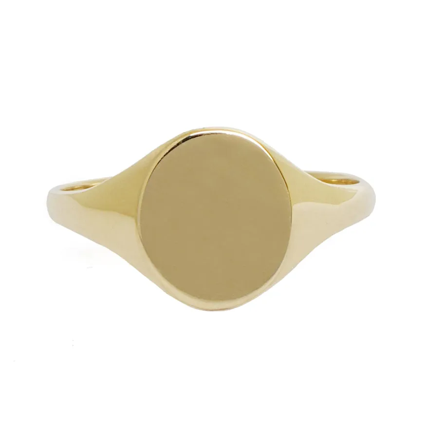 Oval Signet Ring