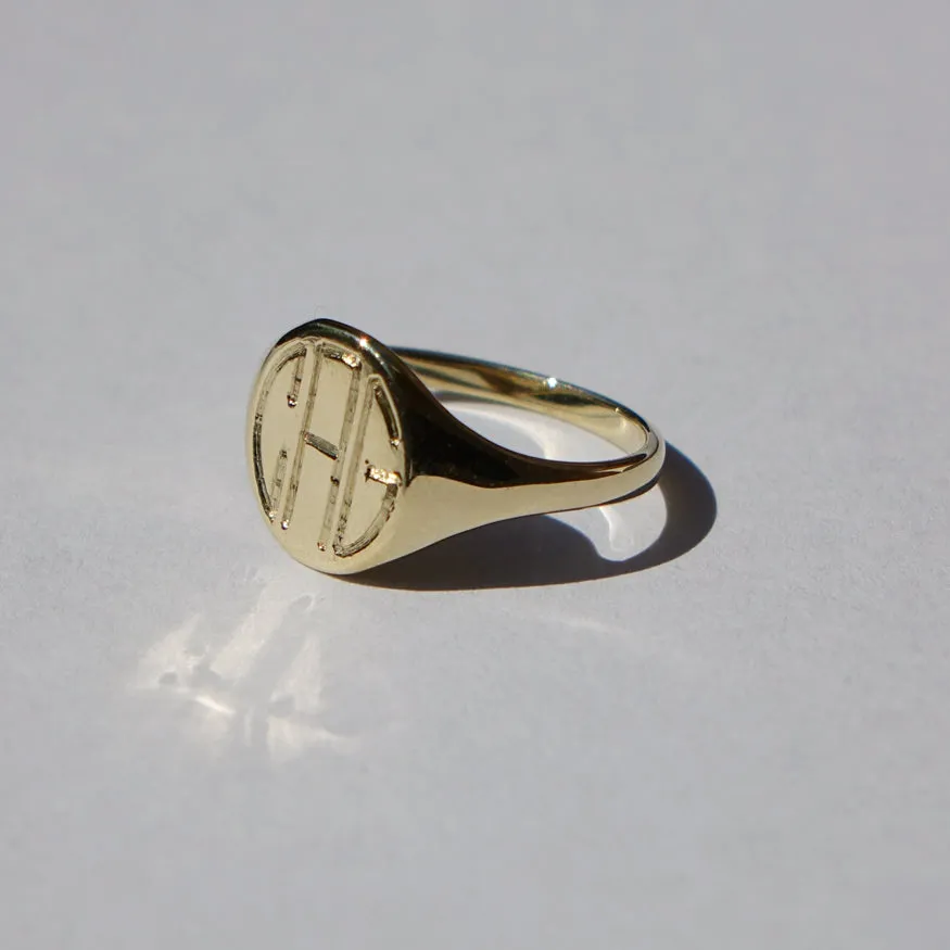 Oval Signet Ring