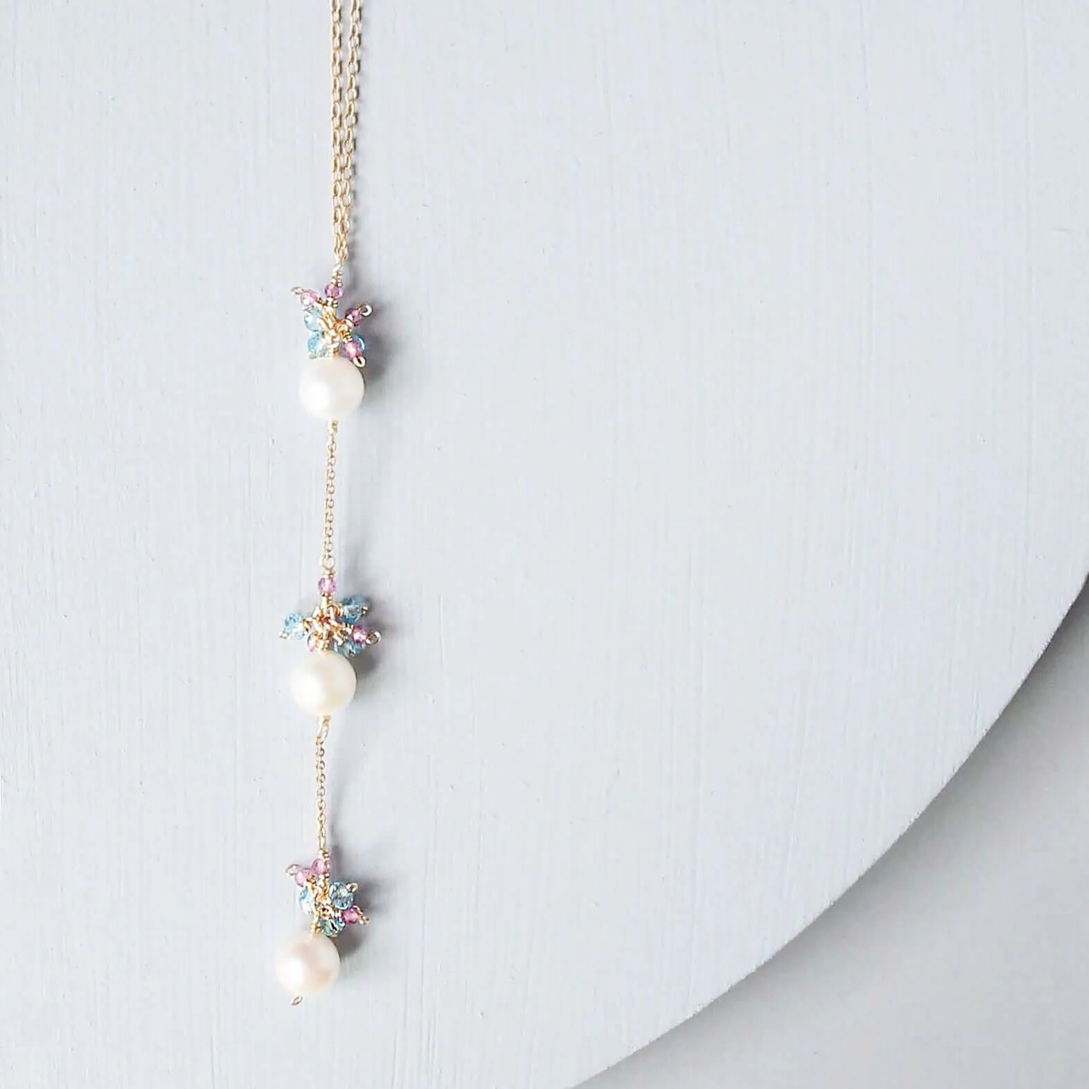 Pearl and Gemstone Necklace Collection