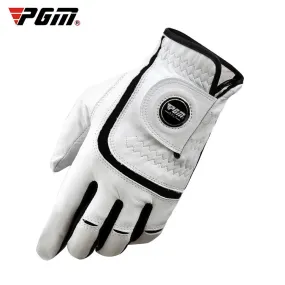 PGM Golf Sheepskin Breathable Non-slip Single Gloves for Men (Color:Left Hand Size:26)