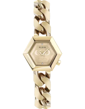 Philipp Plein - The Hexagon Quartz Groumette 28mm Watch - PWWBA0323 - 788072