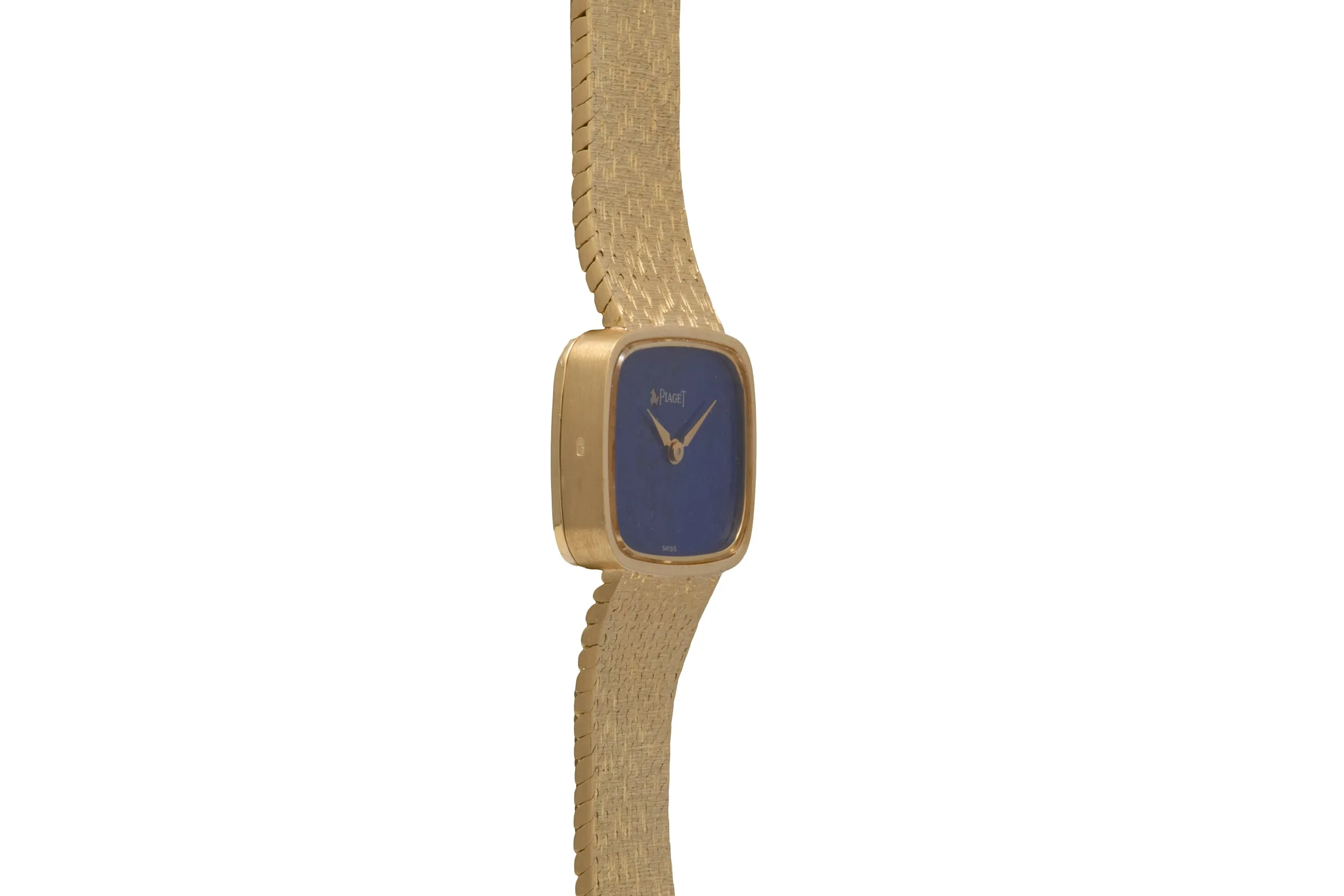 Piaget 'Lapis Lazuli' Yellow Gold Dress Watch