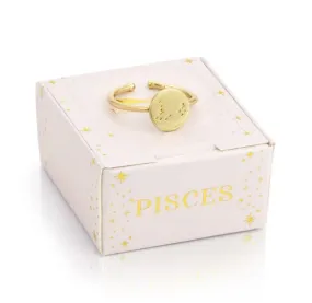 Pisces Signet Ring