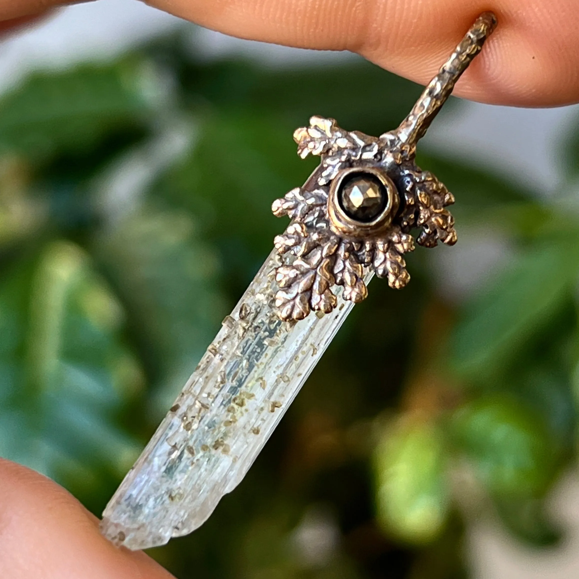 PRE-ORDER FOR ERICA- Aquamarine Fairy Pendant