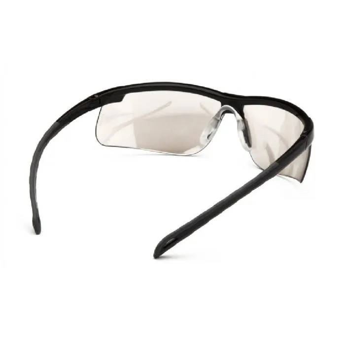 Pyramex Ever-Lite SB8624D Safety Glasses, Photochromatic Lens, Black Frame, One Size, Box of 12