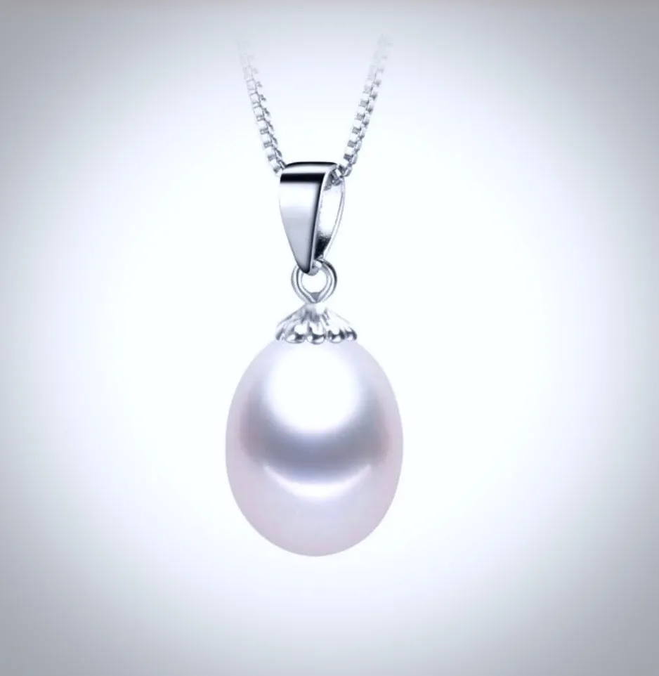 "Yvette" - Natural Pearl and Sterling Silver 3-Piece Bridal Jewelry Set