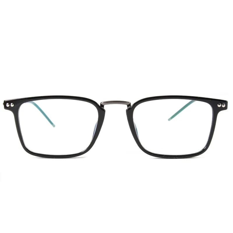 Reven Jate Unisex Full Rim Square Tr90 Eyeglasses N477