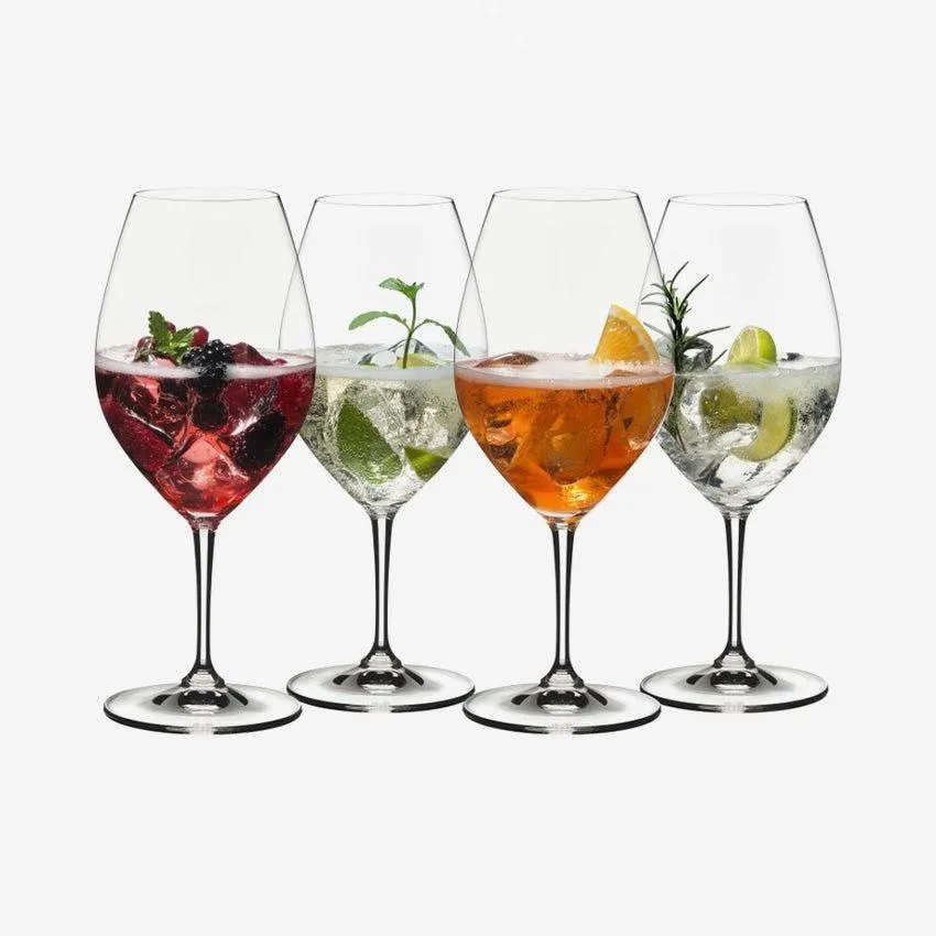 RIEDEL APERITIVE GLASSES - SET OF 4 - MADE IN GERMANY