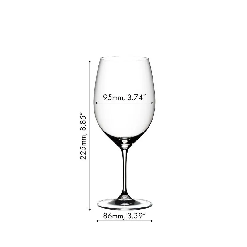 Riedel Vinum Bordeaux Glasses (Set of 4)