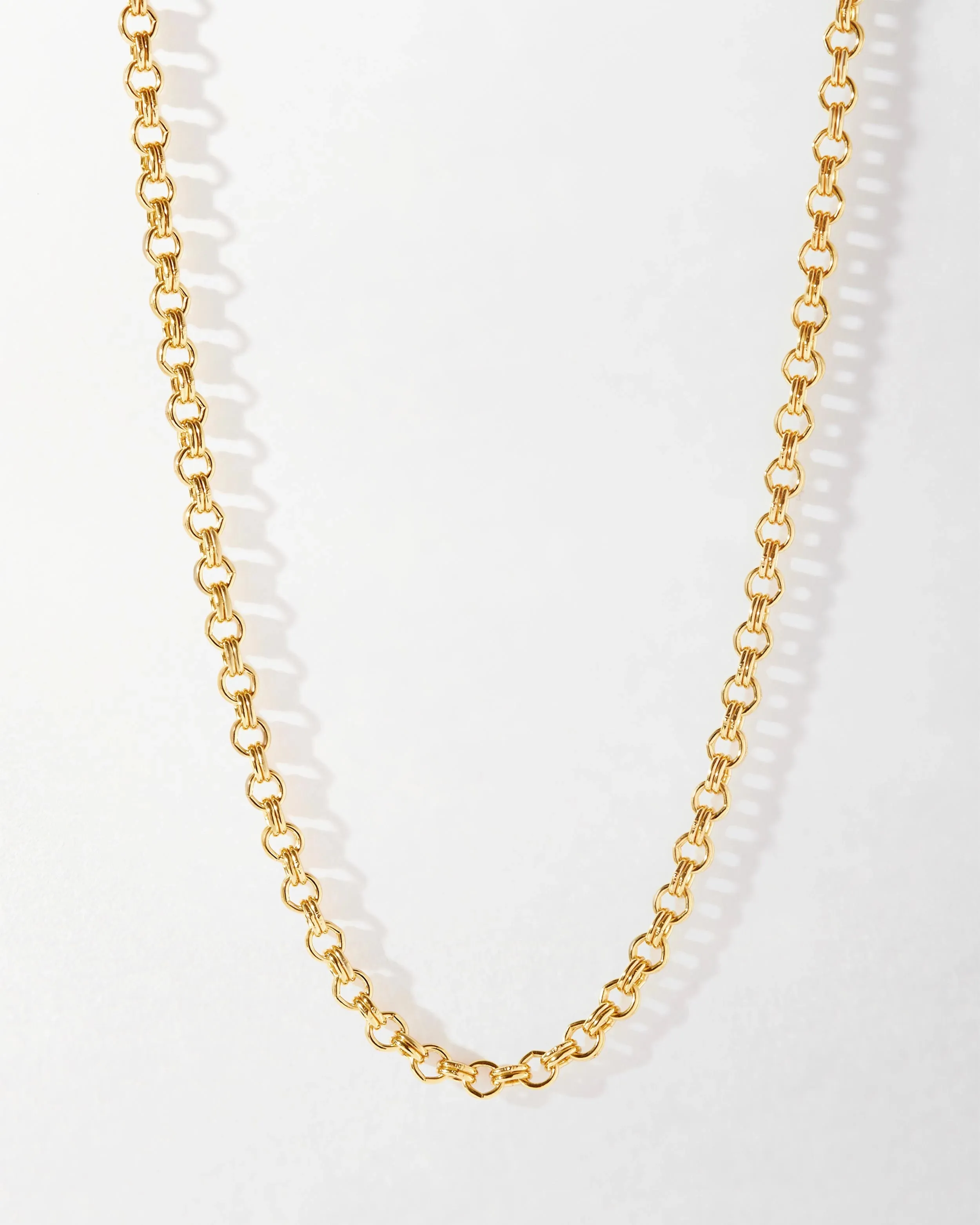 Rolo Chain Necklace - Gold