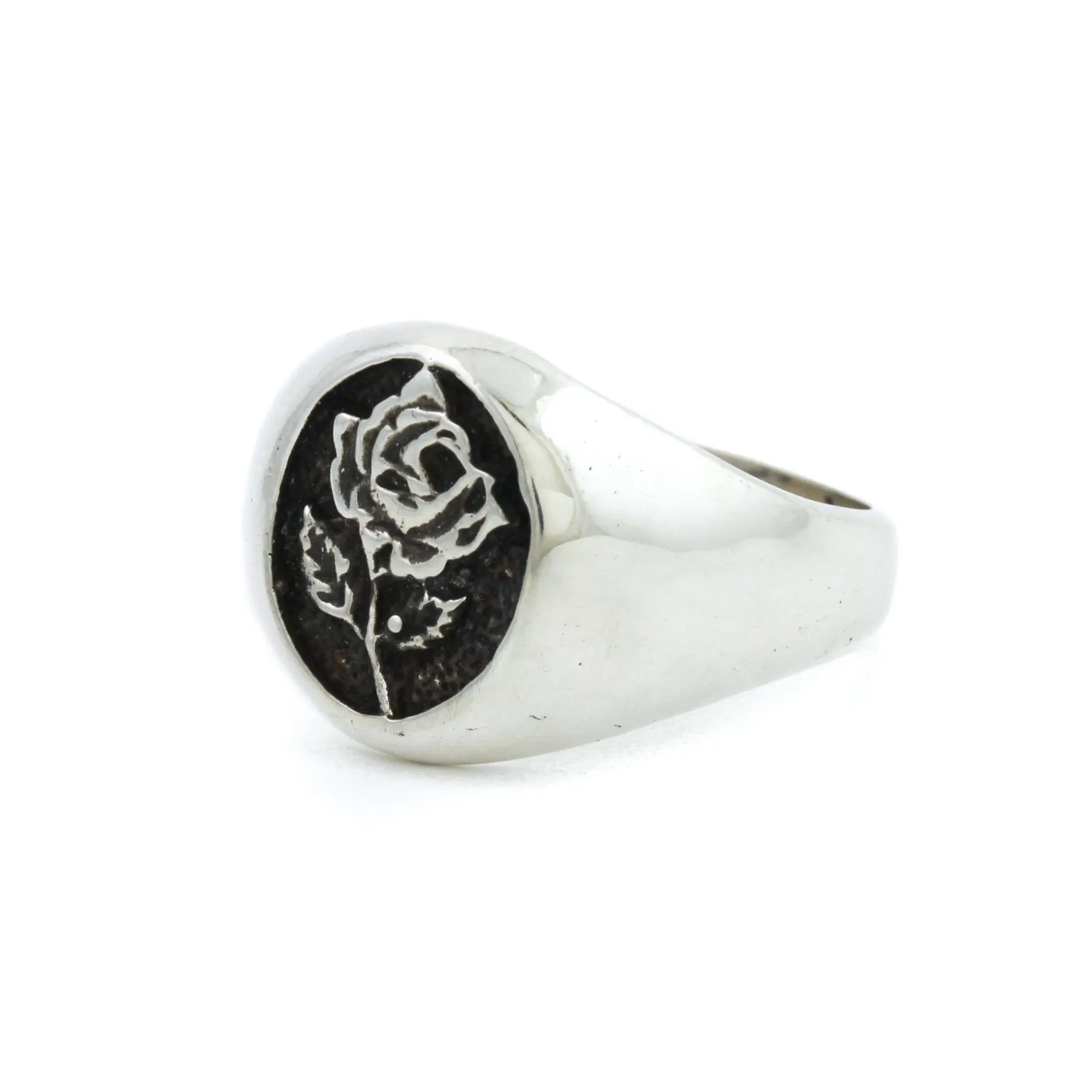 Rose Signet Ring