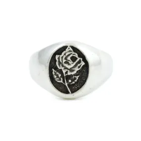 Rose Signet Ring