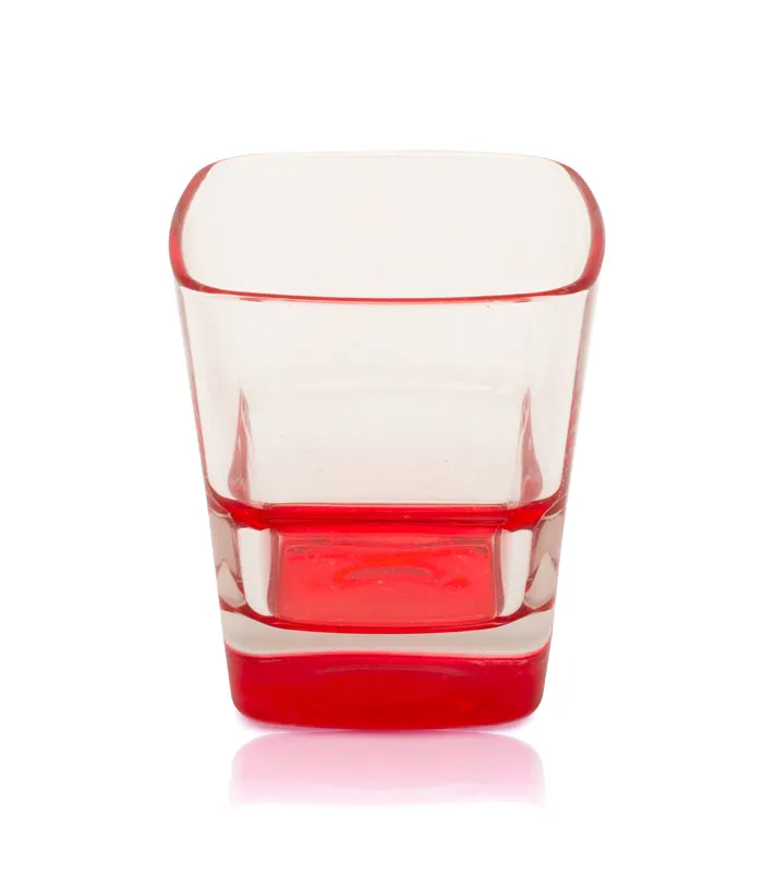 Scarlet Pool Glasses - Set of 4