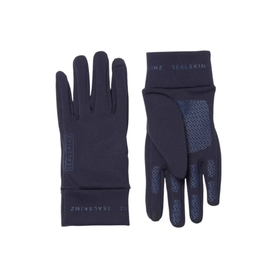 Sealskinz Water Repellent Acle Nano Fleece Glove in Navy AW24