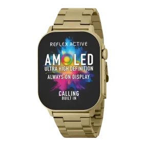 Series 29 Reflex Active Amoled Pale Gold Bracelet Smart Calling Watch