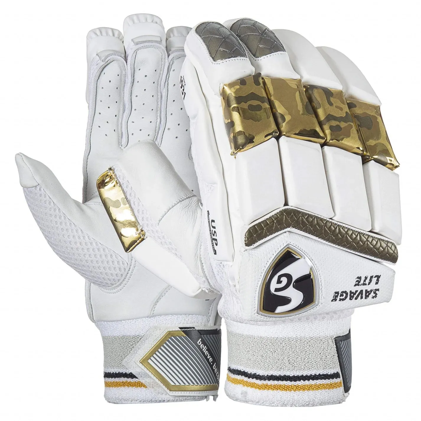 SG Savage Lite Cricket Batting Gloves