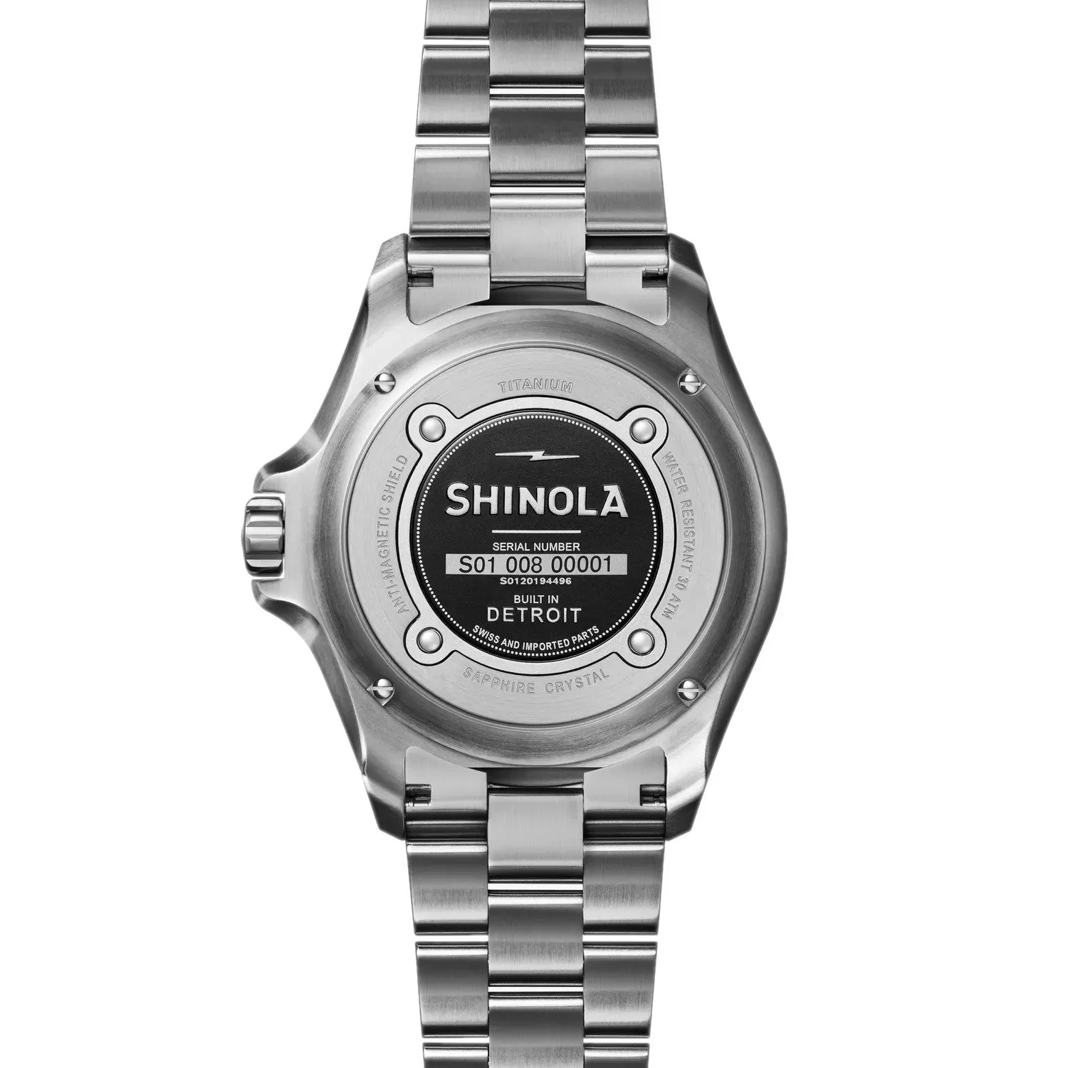 Shinola 43MM Ice Monster Automatic Titanium Watch S0120194496