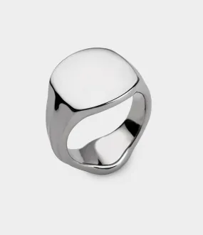 Signet Ring in Silver, Size P