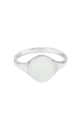 Silver Mesa Signet Ring