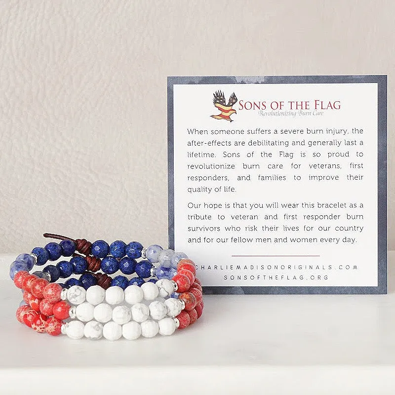 Sons of the Flag Mini Bracelet | Sons of the Flag X Charliemadison Collaboration