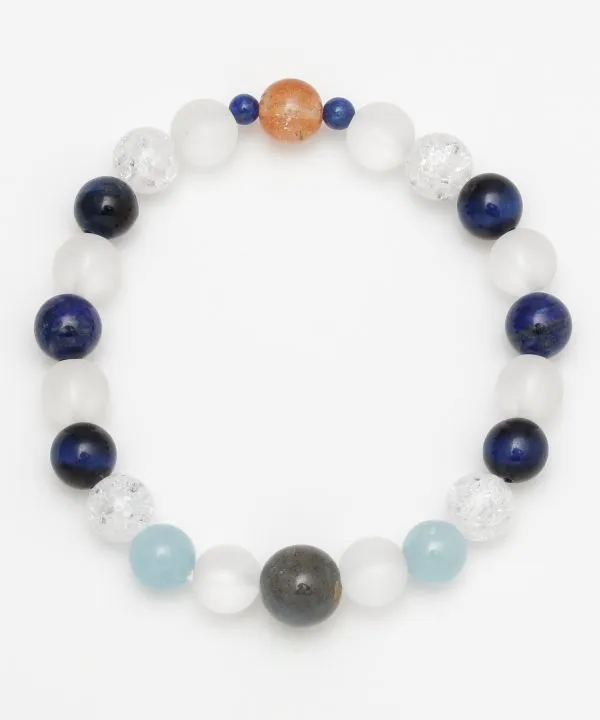 SOUTEN - Lapis Tiger Eye Bracelet