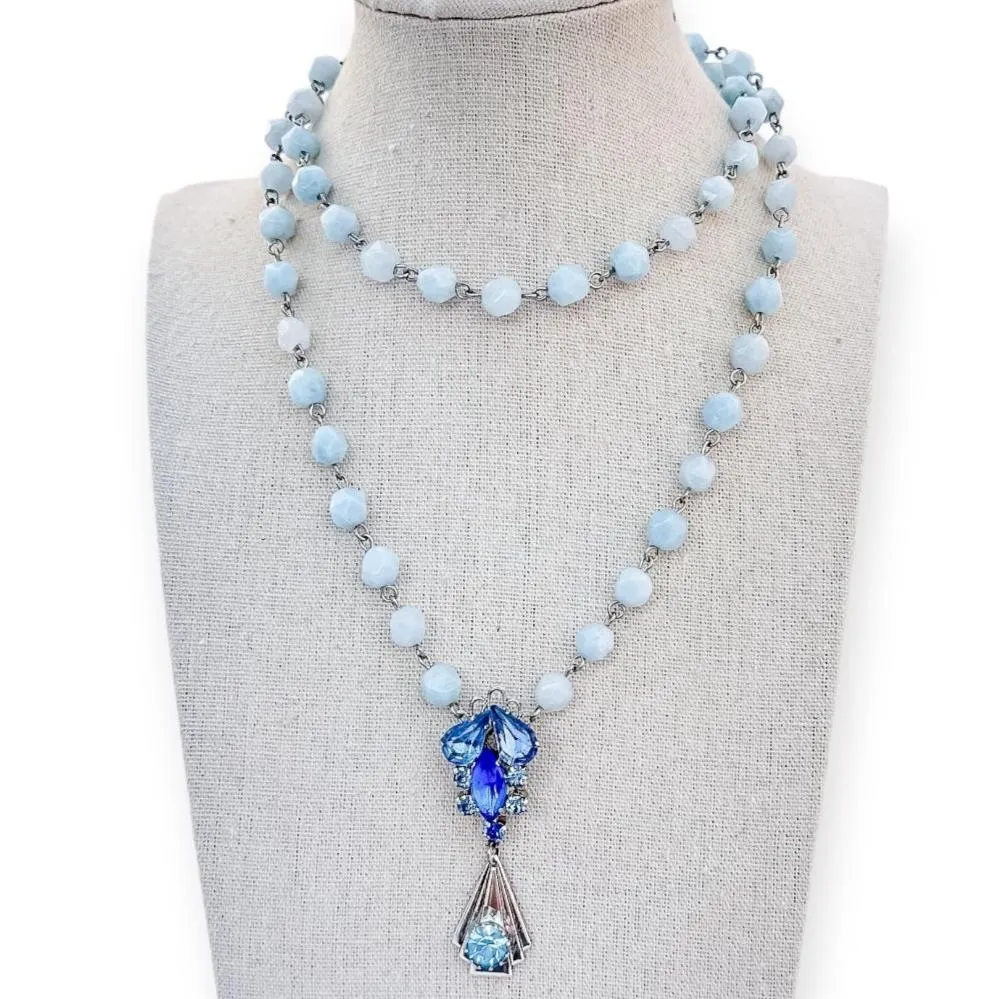 Sparkling Sky Beaded Bauble Necklace