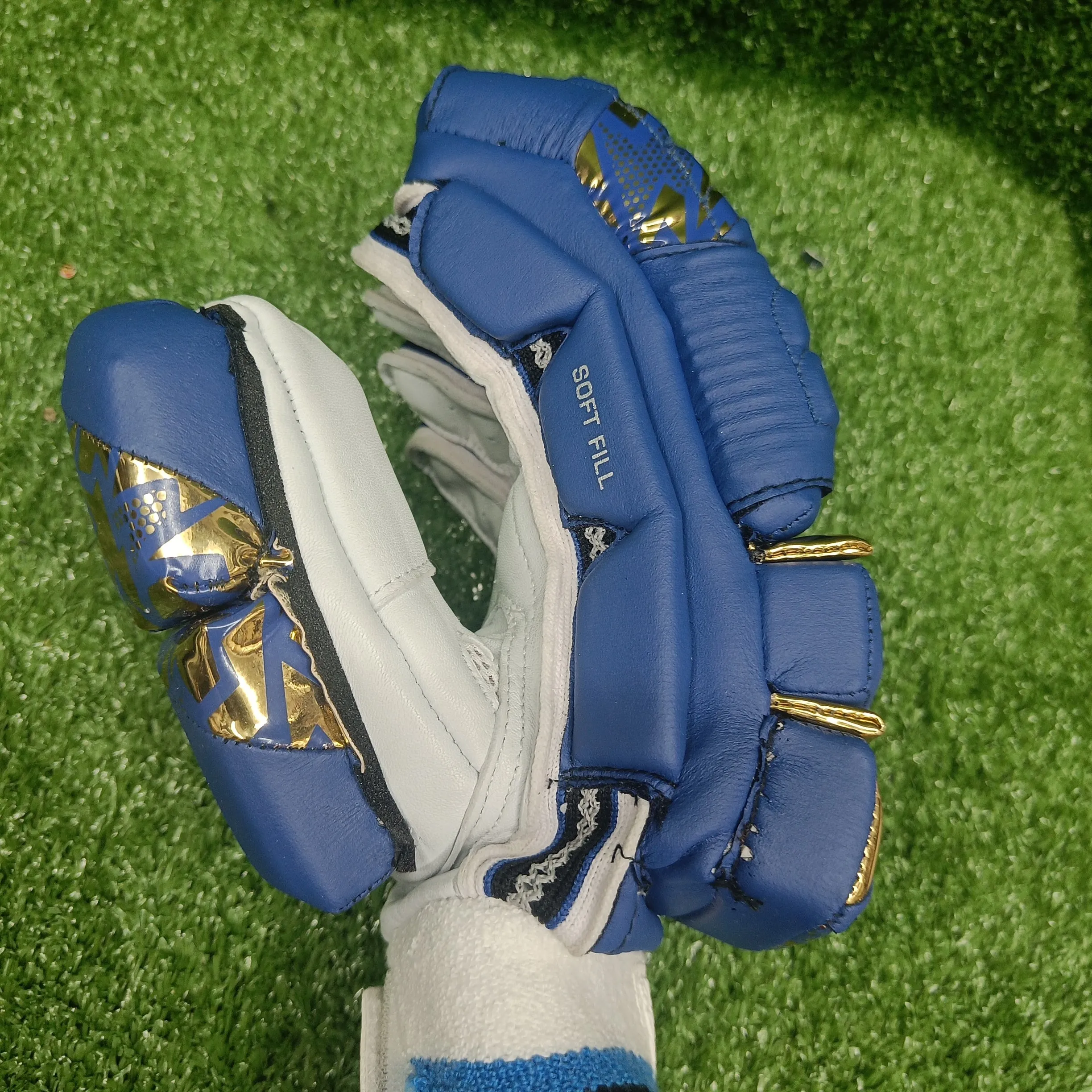 SS Super Test Mumbai Indians IPL Cricket Batting Gloves