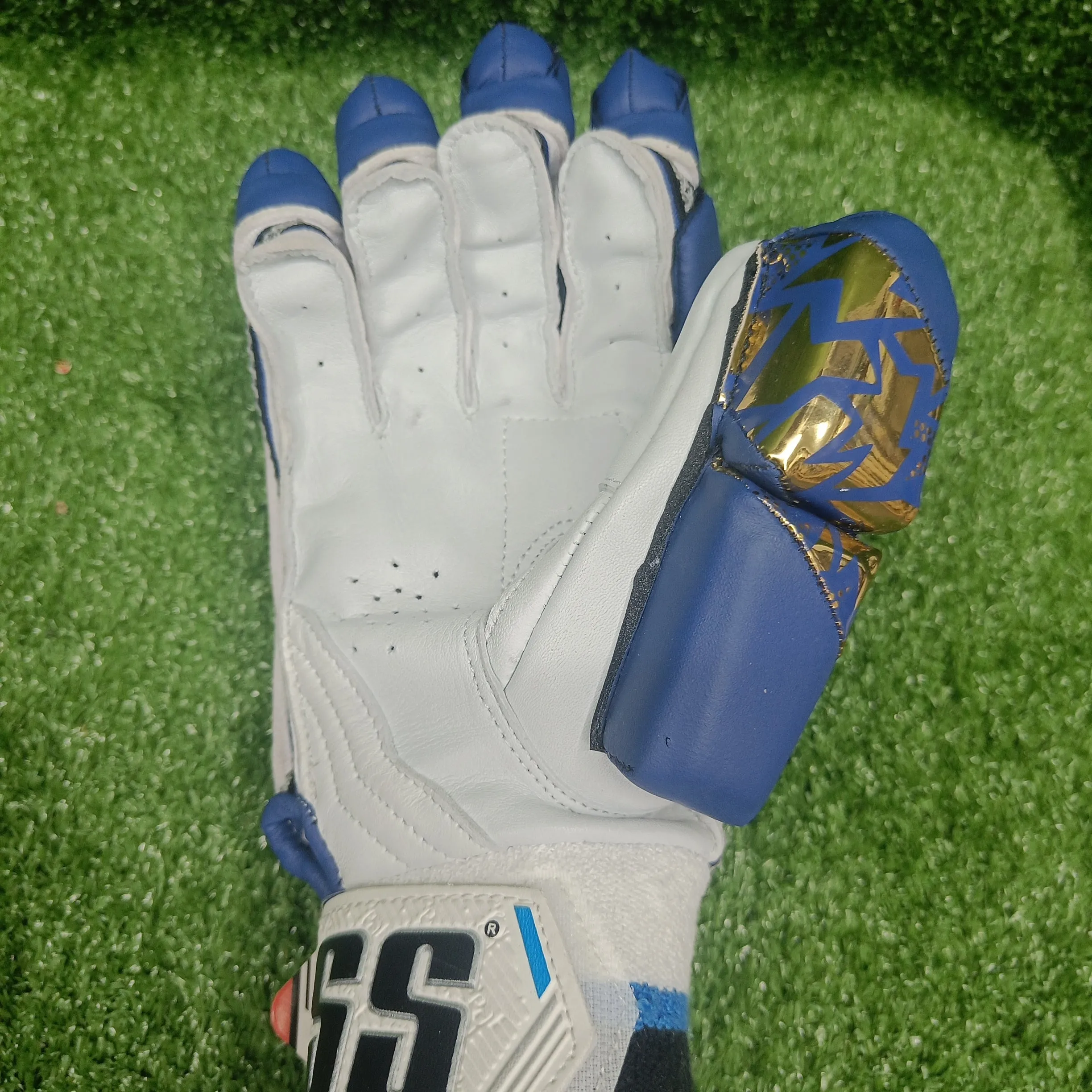 SS Super Test Mumbai Indians IPL Cricket Batting Gloves