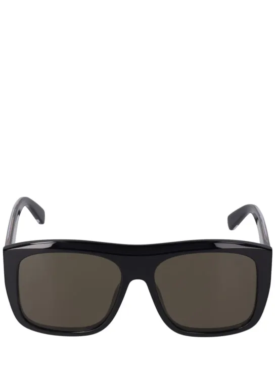 Stella McCartney   Squared acetate sunglasses 