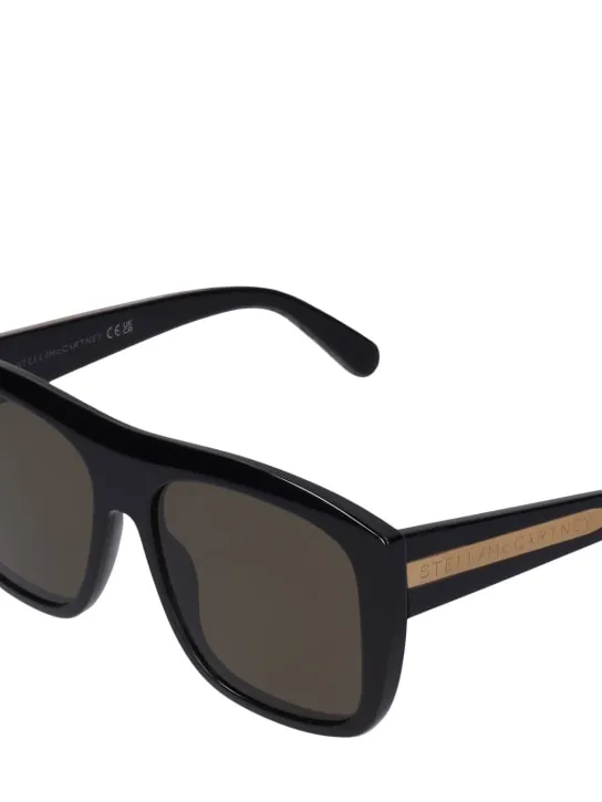 Stella McCartney   Squared acetate sunglasses 