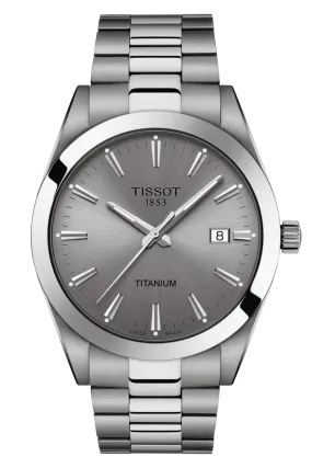 TISSOT - Gentleman Quartz Titanium Quartz | T127.410.44.081.00