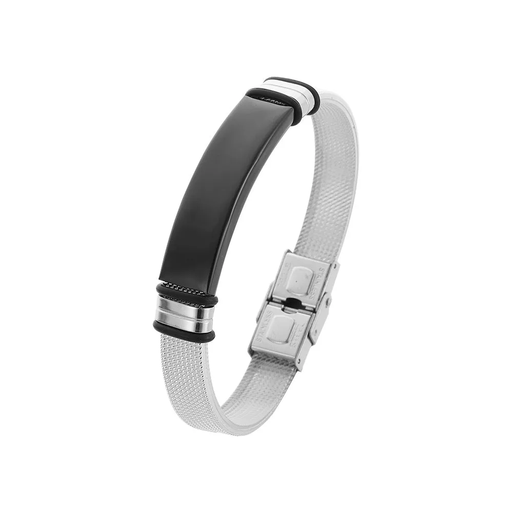 Titanium Bracelet for Men: Stylish Cross-Border Men's Bracelet by Planderful