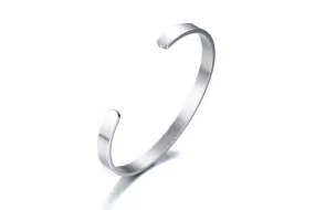 Titanium Steel Bracelet Cuff Bracelet