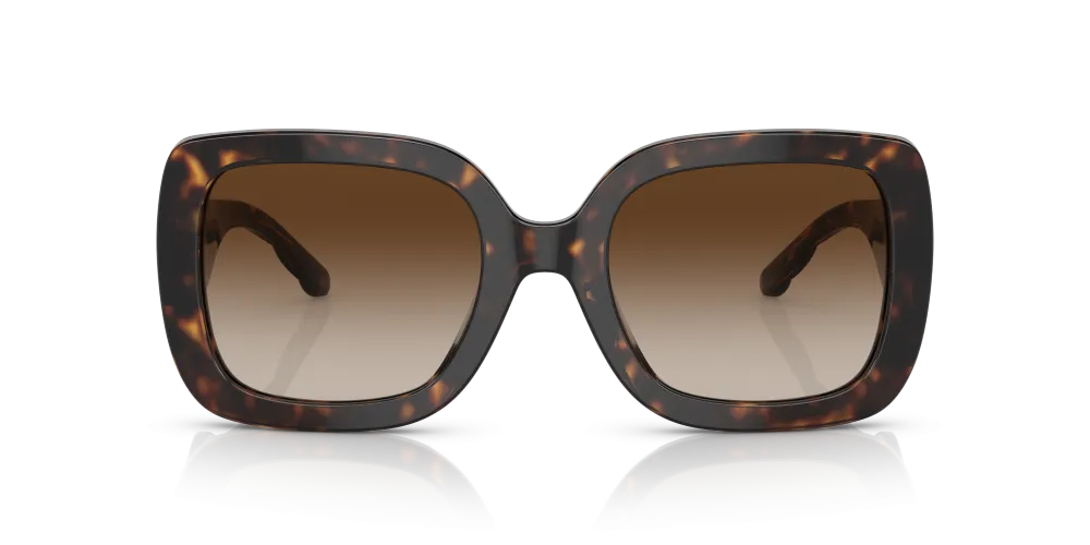 Tory Burch Butterfly Non-Polarized Sunglasses - Dark Tortoise/Brown Gradient