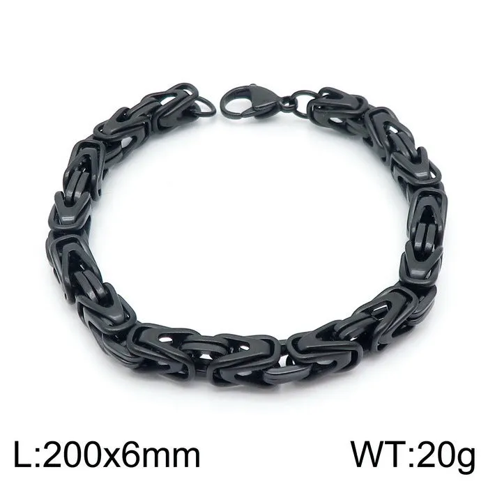 Trendy Hip-Hop Emperor Chain: Unique V-Shaped Titanium Steel Bracelet for Men