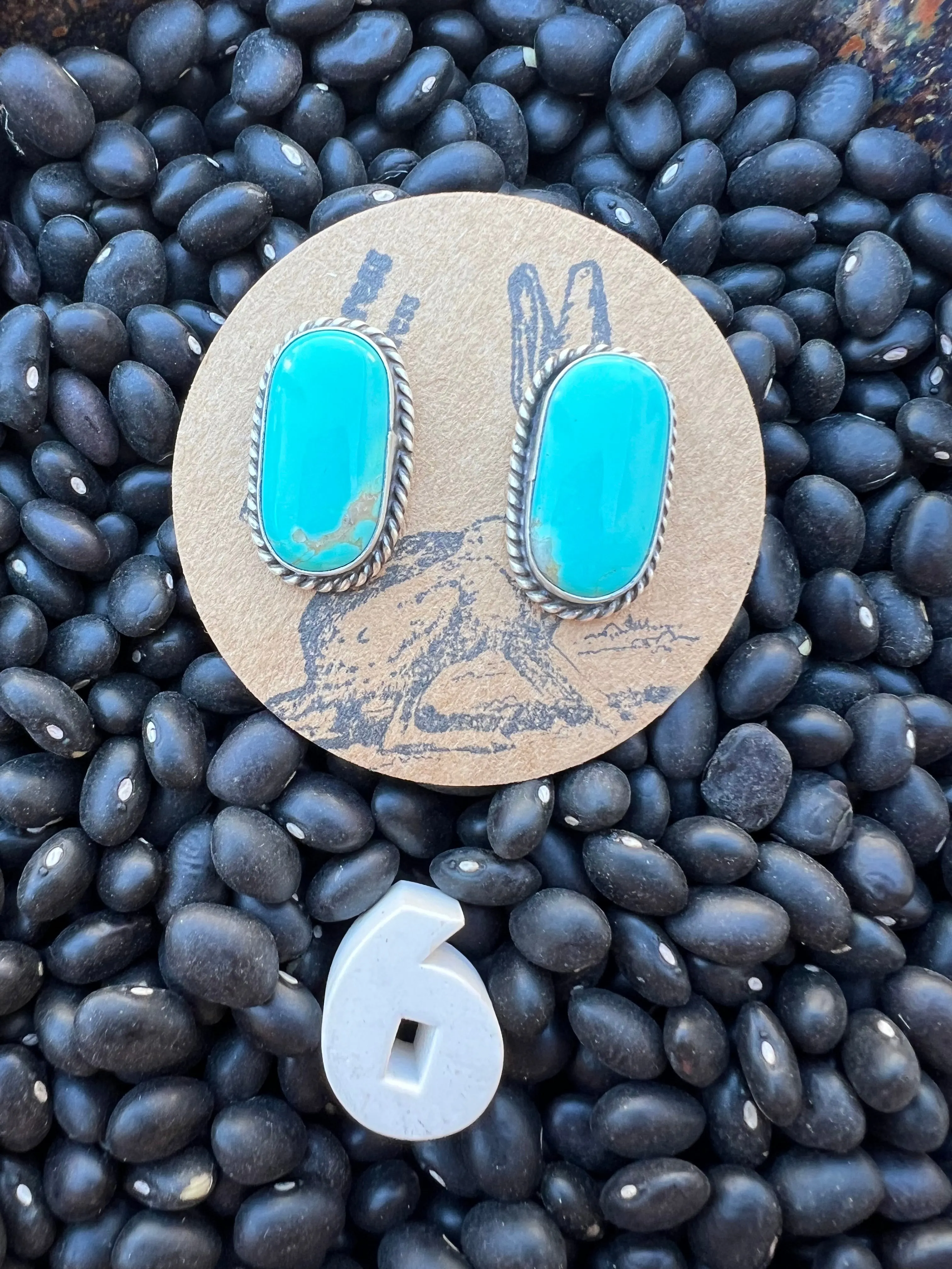 Turquoise Stud Earrings