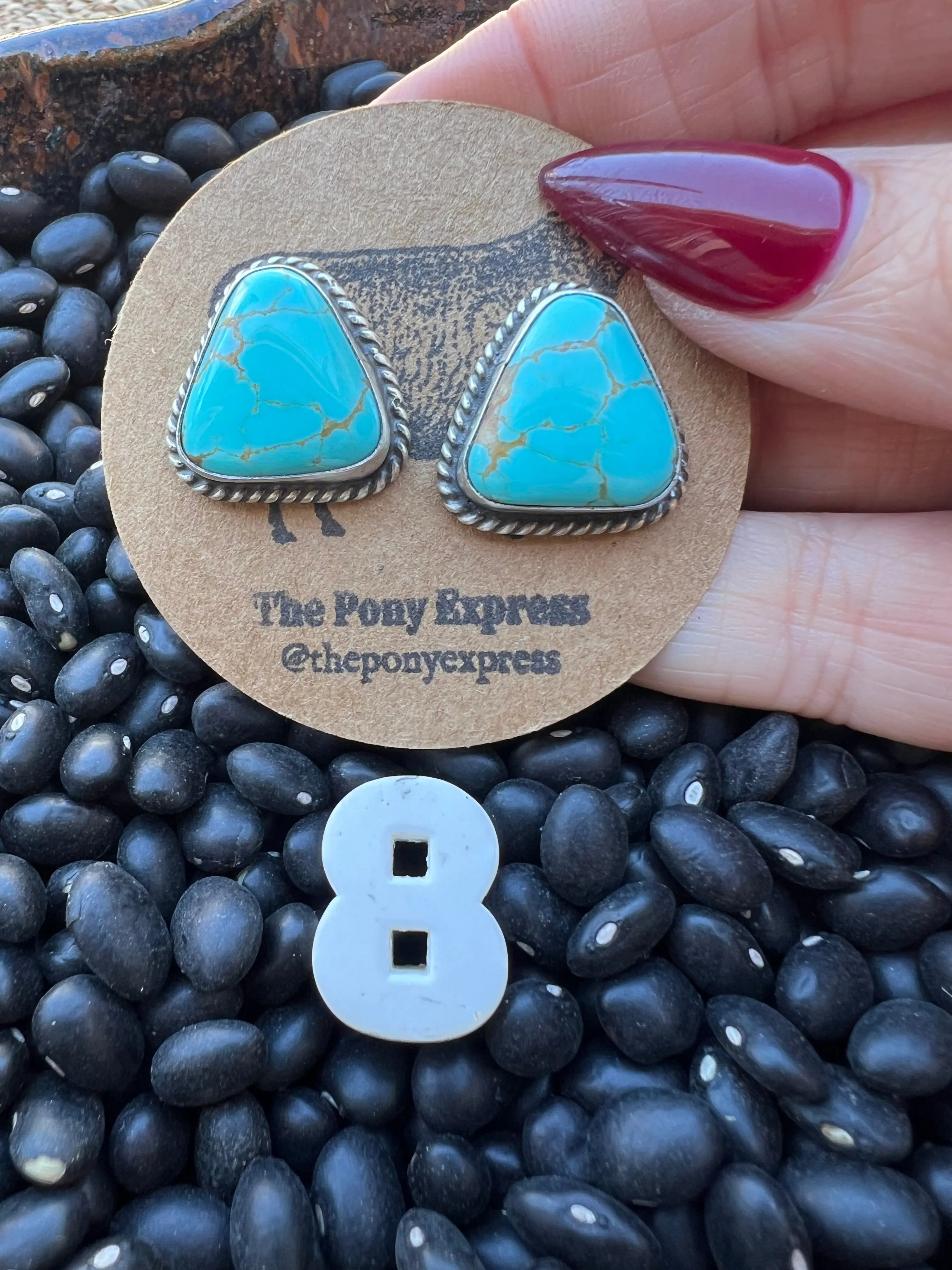 Turquoise Stud Earrings