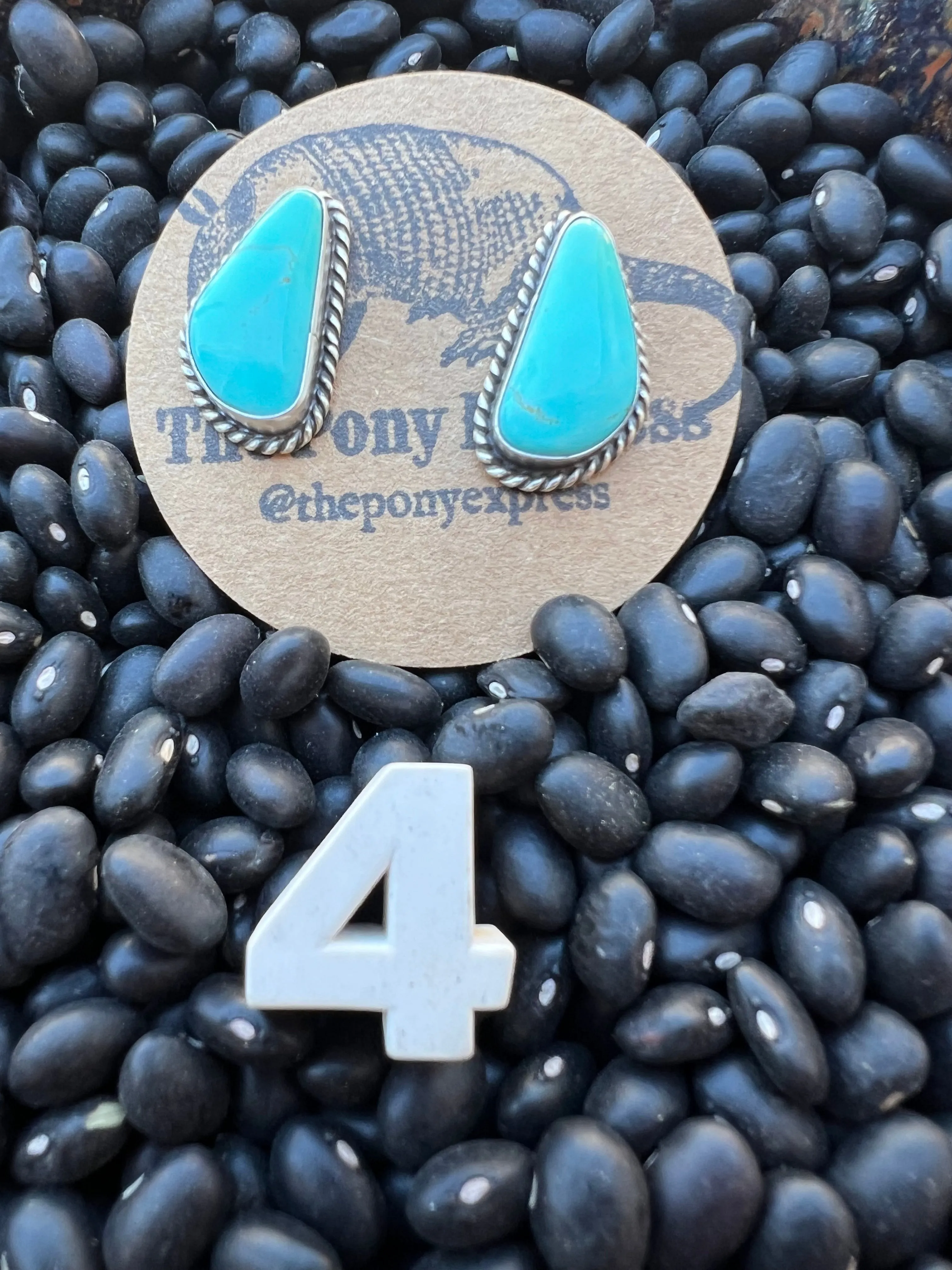 Turquoise Stud Earrings