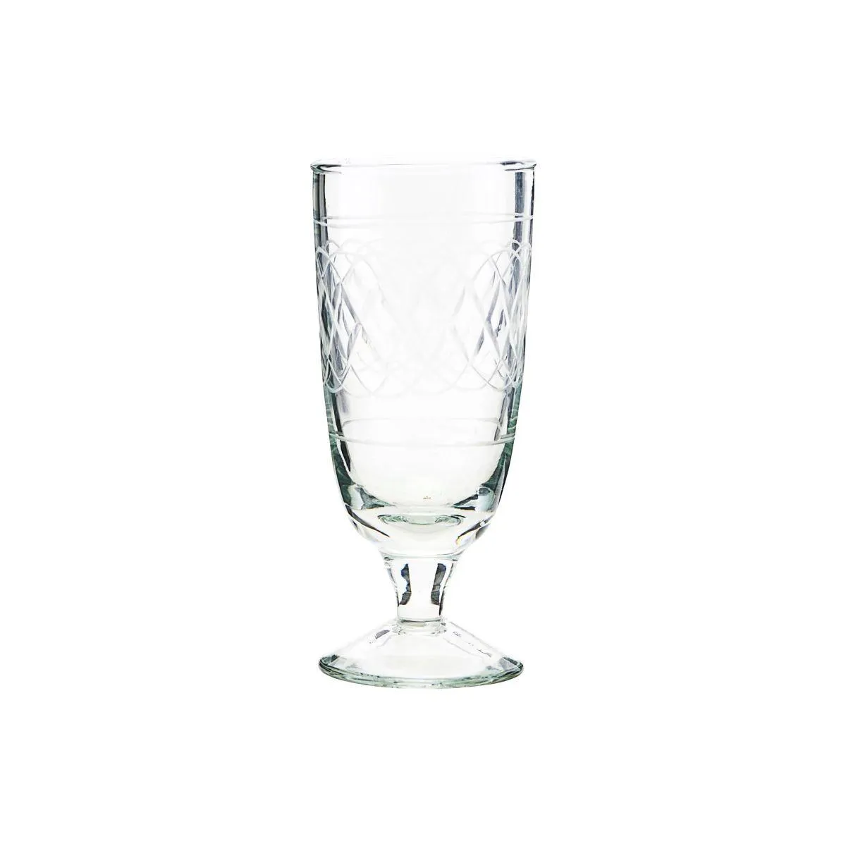 Vintage Style Stemmed Beer Glass