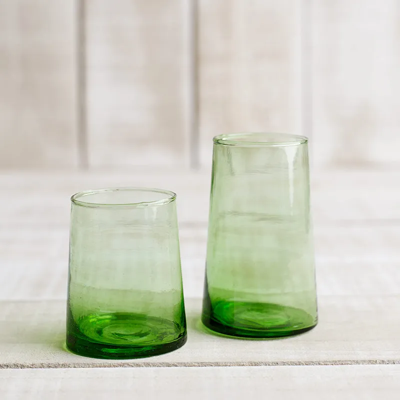 Wine / Water Tumblers - Green - 3 sizes