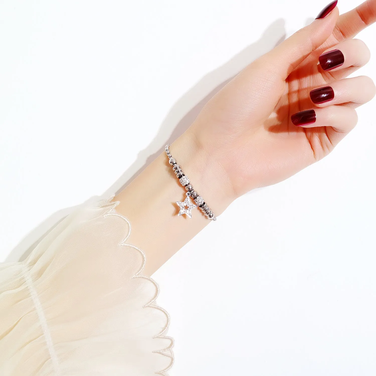 Women's Fashion Blinking Star Bracelet