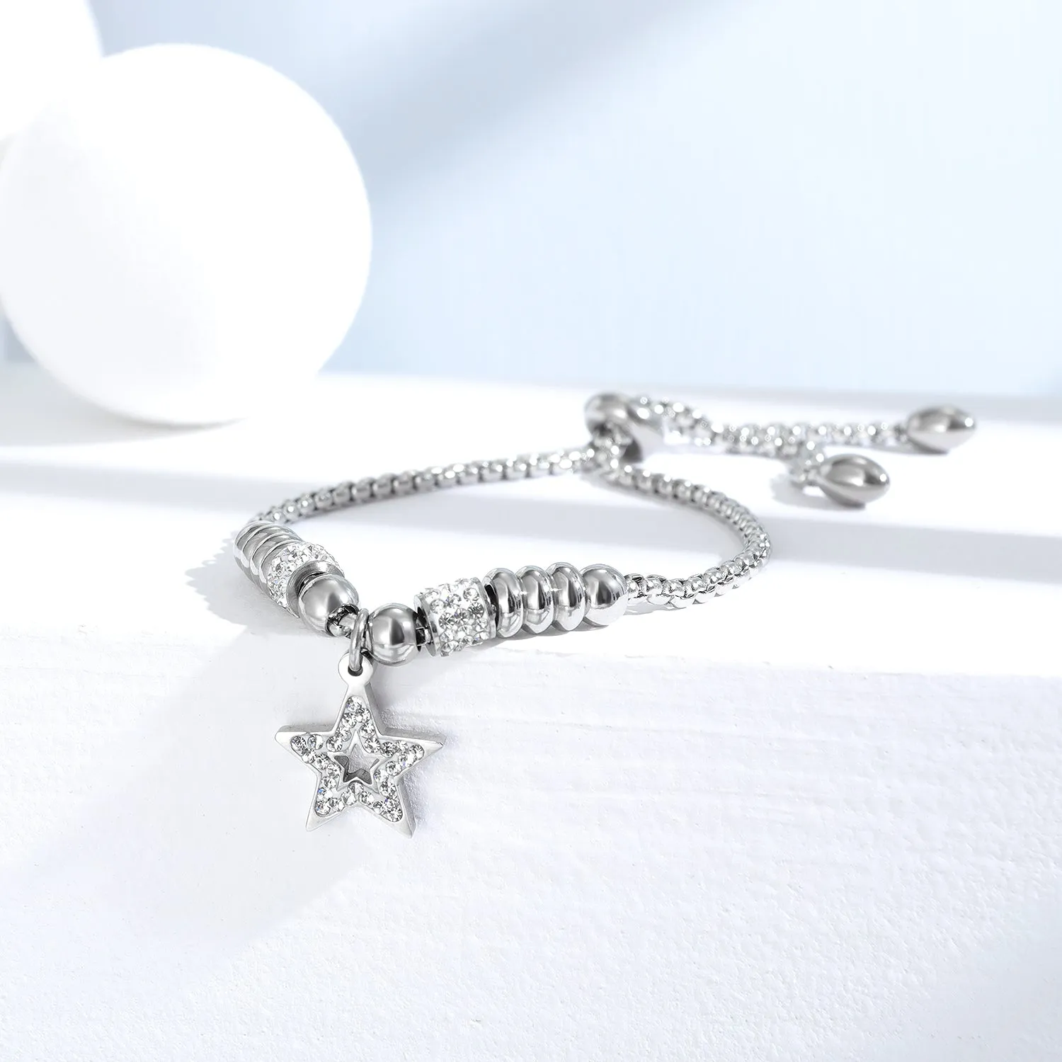 Women's Fashion Blinking Star Bracelet