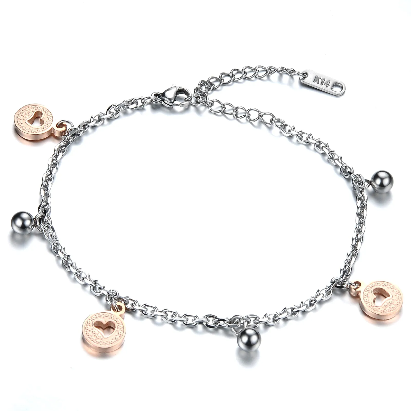 Women's Fashion Heart Bracelet