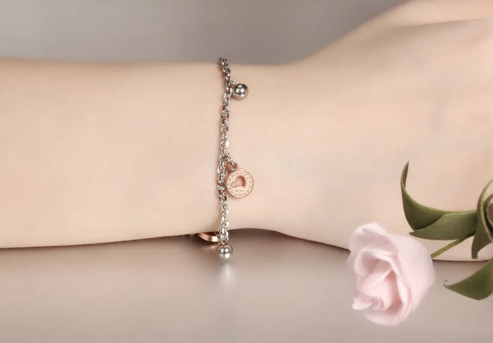 Women's Fashion Heart Bracelet