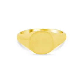 Women's Square Signet Ring - Small