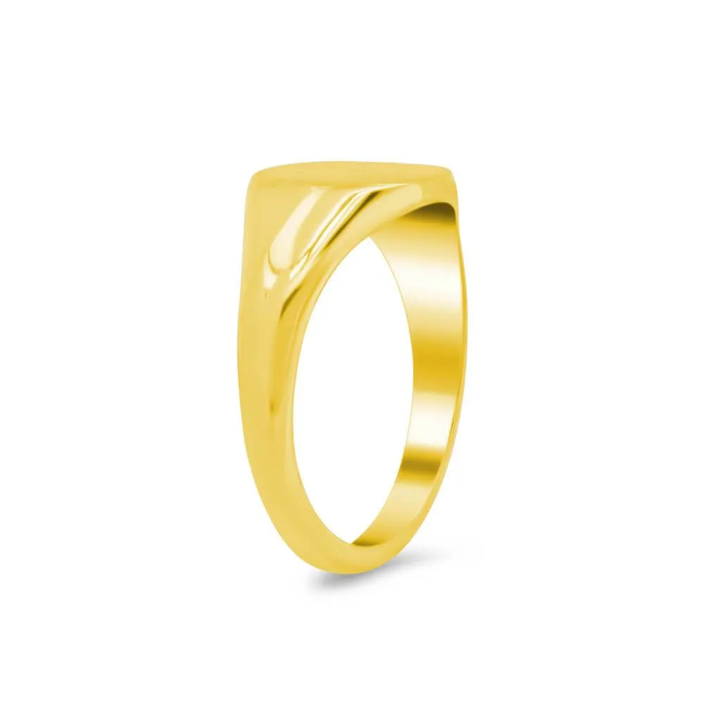 Women's Square Signet Ring - Small