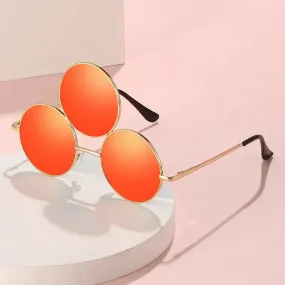 Women’s sunglasses personality retro metal glasses