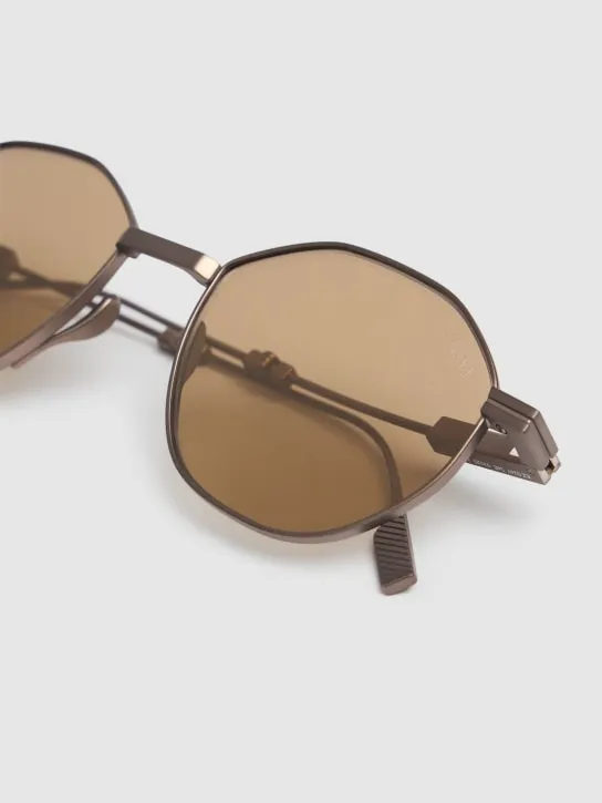 Zegna   Foldable titanium sunglasses 